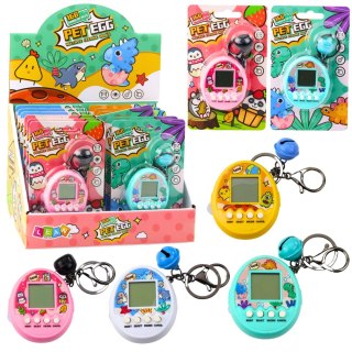 Tamagotchi Pet Egg Gra Elektroniczna 168 Zwierzątek Brelok Z Dzwoneczkiem LEAN TOYS
