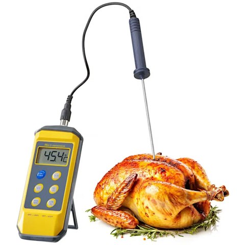 Termometr gastronomiczny cyfrowy HACCP z sondą na przewodzie - Hendi 271407 Hendi