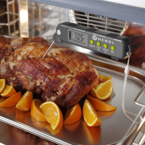Termometr gastronomiczny cyfrowy ze składaną sondą - Hendi 271308 Hendi