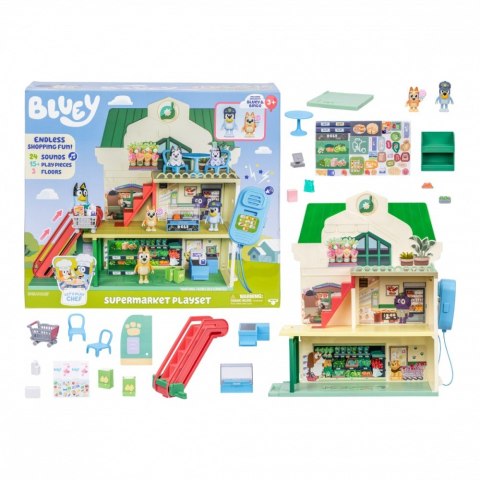 Zestaw figurek Bluey Supermarket Tm Toys