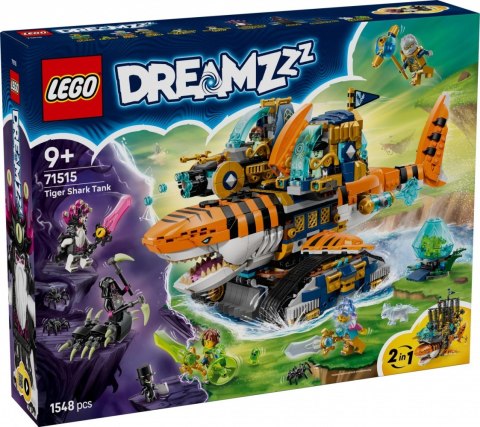 Klocki DREAMZzz 71515 Rekinoczołg tygrysi LEGO