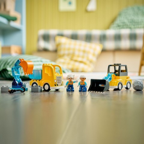 Klocki DUPLO 10475 Maszyny budowlane 3 w 1 LEGO