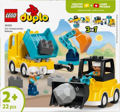 Klocki DUPLO 10475 Maszyny budowlane 3 w 1 LEGO