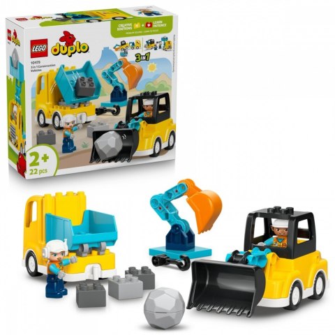 Klocki DUPLO 10475 Maszyny budowlane 3 w 1 LEGO