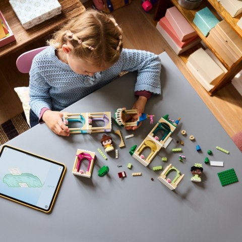 Klocki Disney 43291 Mała Bella i Tiana z zamkiem LEGO