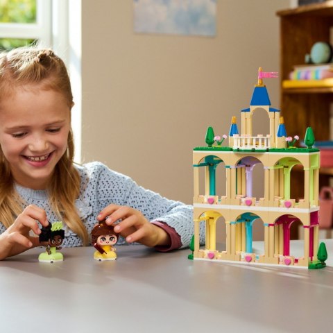 Klocki Disney 43291 Mała Bella i Tiana z zamkiem LEGO