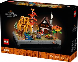 Klocki Icons 11372 Jesienny ogród z chatką LEGO
