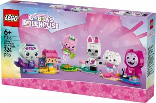 Klocki Koci Domek Gabi 11215 Koci przyjaciele Gabi z klocków LEGO