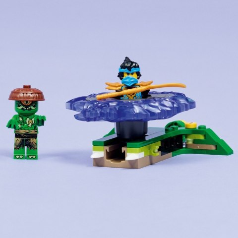 Klocki Ninjago 71849 Nya kontra zmutowany potwór na spinnerze LEGO