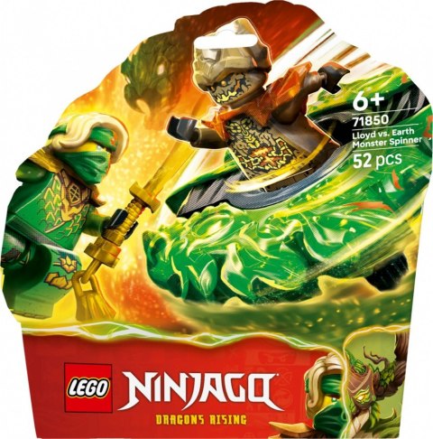 Klocki Ninjago 71850 Lloyd kontra ziemny potwór na spinnerze LEGO