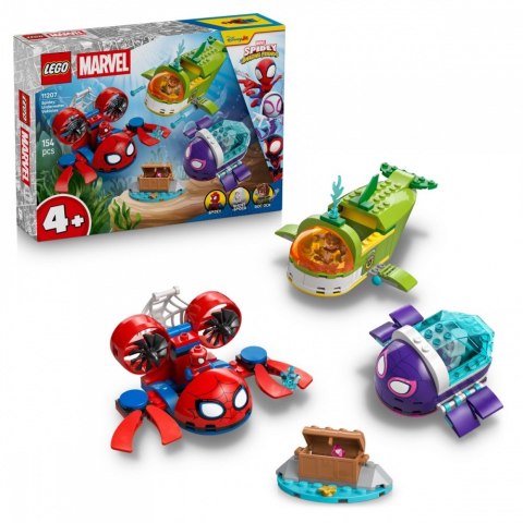 Klocki SPIDEY 11207 Spidey: podwodne pojazdy LEGO