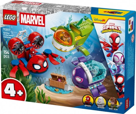 Klocki SPIDEY 11207 Spidey: podwodne pojazdy LEGO