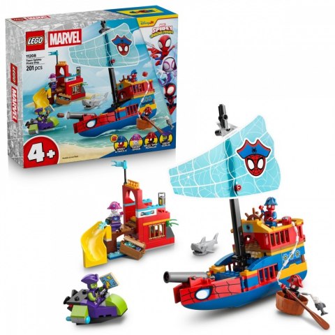 Klocki SPIDEY 11208 Statek piracki drużyny Spideyego LEGO