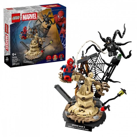 Klocki Super Heroes 76334 Epicka bitwa: Spider-Man kontra Sandman LEGO