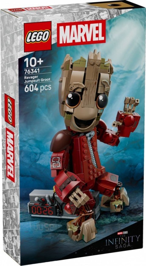 Klocki Super Heroes 76341 Groot w stroju Ravagera LEGO