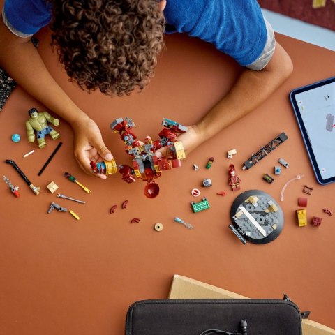 Klocki Super Heroes 76343 Epicka bitwa: Hulkbuster kontra Hulk LEGO