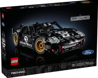 Klocki Technic 42223 Samochód wyścigowy 1966 Ford GT40 MKII LEGO