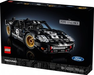Klocki Technic 42223 Samochód wyścigowy 1966 Ford GT40 MKII LEGO