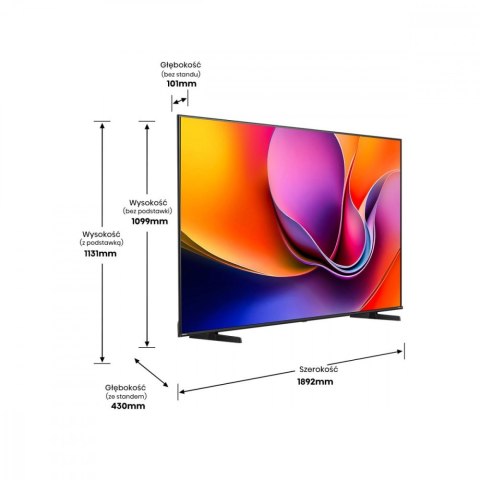 Telewizor LED 85 cali 85A6Q Hisense