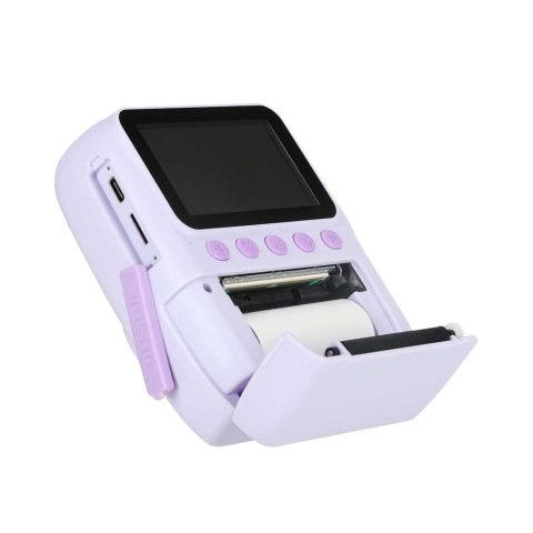 Aparat fotograficzny cyfrowy natychmiastowy 16x wkłady mazaki fioletowy Kik Sp. z o. o. Sp. k.