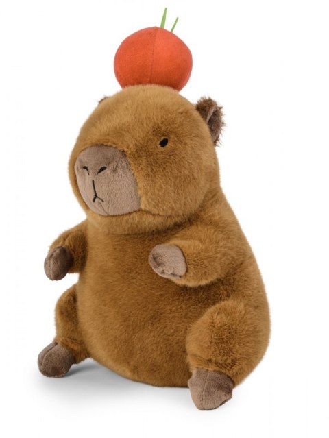 Maskotka Kapibara z jabłkiem 25 cm Daffi