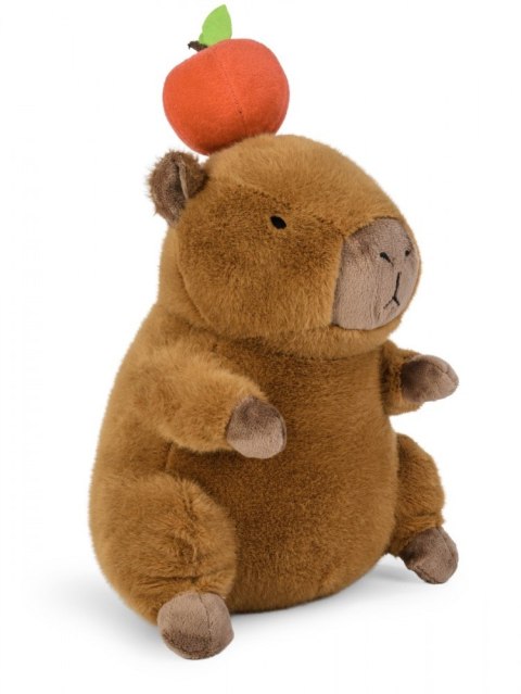 Maskotka Kapibara z jabłkiem 25 cm Daffi