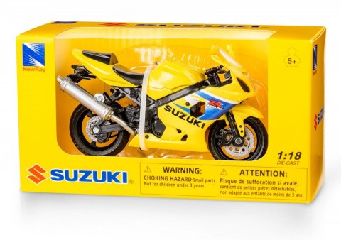 Motocykl Suzuki GSX R600 1:18 Daffi