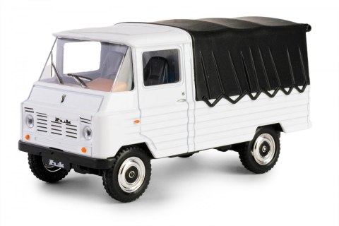 Pojazd PRL Żuk biały Daffi