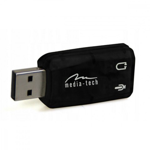 VIRTU 5.1 USB - Karta dźwiękowa USB oferująca wirtualny dźwięk 5.1 MT5101 Media-Tech