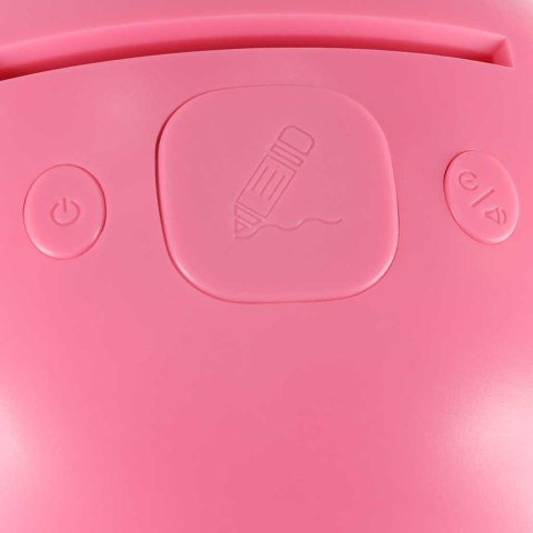 Zabawka interaktywna edukacyjna robot nauka rysowania fiszki mazaki różowy Kik Sp. z o. o. Sp. k.