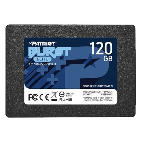 Dysk SSD 120GB Burst Elite 450/320MB/s SATA III 2.5 Patriot