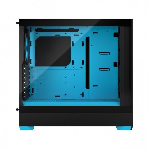 Obudowa Pop Air TG Clear Tint RGB cyan core Fractal Design