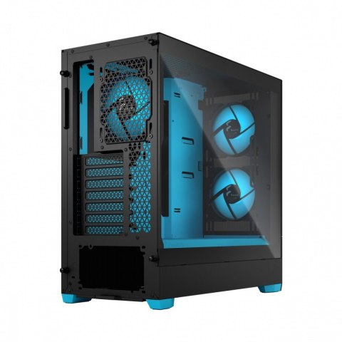 Obudowa Pop Air TG Clear Tint RGB cyan core Fractal Design