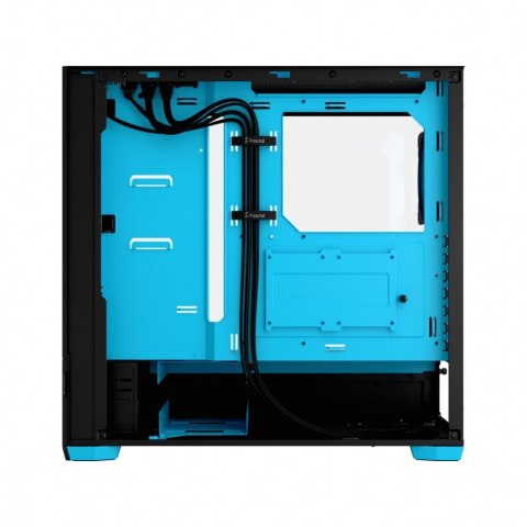 Obudowa Pop Air TG Clear Tint RGB cyan core Fractal Design