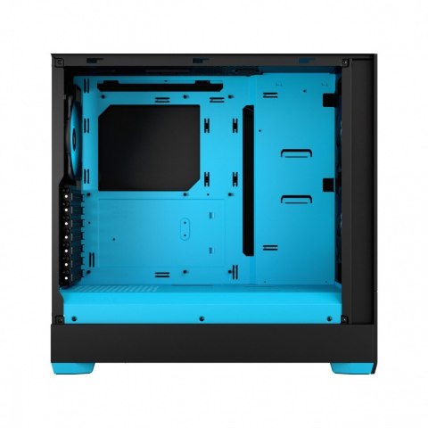 Obudowa Pop Air TG Clear Tint RGB cyan core Fractal Design