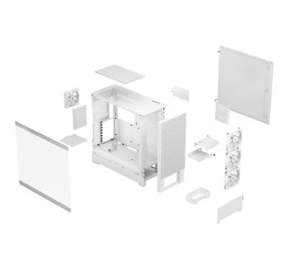 Obudowa Pop XL Air RGB White TG Clear Tint Fractal Design