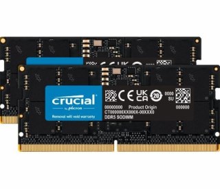 Pamięć do notebooka DDR5 SODIMM 96GB(2*48) /5600 CL46 (16Gbit) Crucial