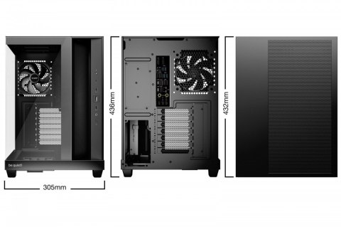 Obudowa Light Base 500 Black Be quiet!