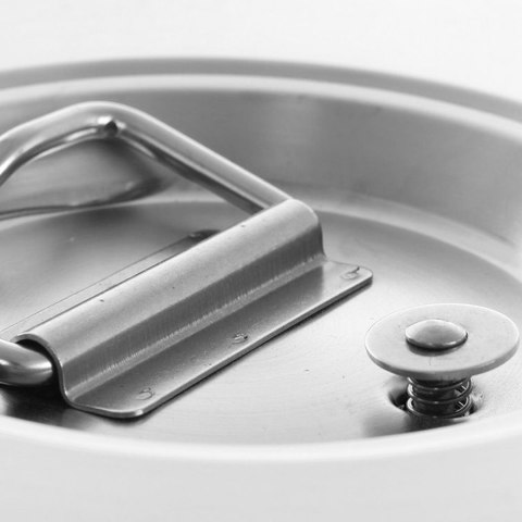 Pojemnik termiczny termos stalowy z kranem do transportu żywności 50L - Hendi 710333 Hendi