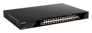 Switch Smart DGS-1520-28MP 20xGE PoE 2x2.5GE 2x10GE 2xSFP D-Link
