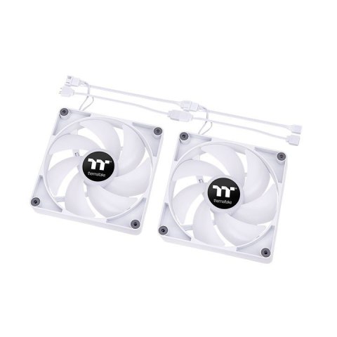 Wentylator - CT120 ARGB 12cm 2Pack Snow Thermaltake