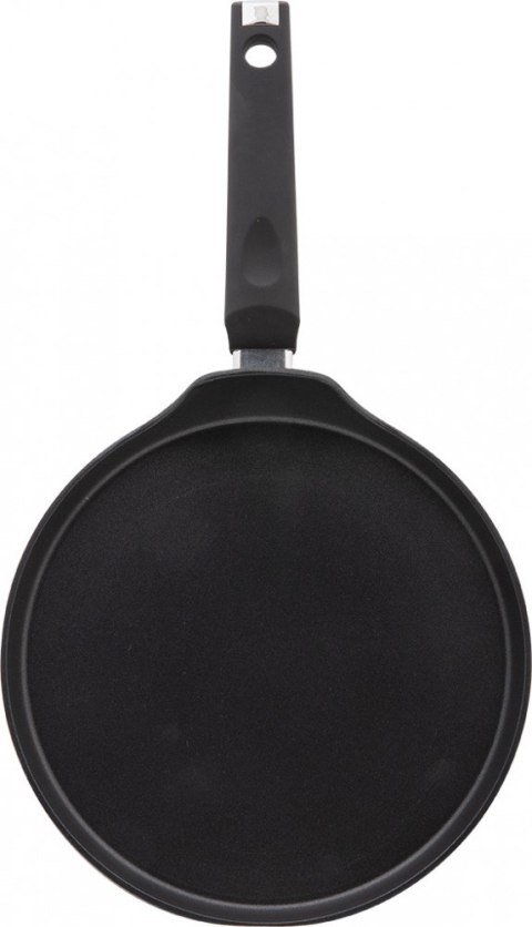 Patelnia naleśnikowa z powłoką non-stick LP1004 MARCHE 25cm czarna Lamart