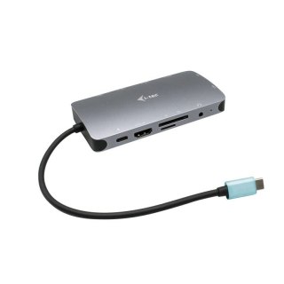 Stacja dokująca USB-C Metal Nano HDMI, VGA, LAN, Power Delivery 100W I-tec