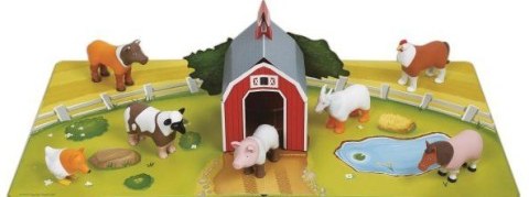 Zestaw Malblo Magnetic Mini Zwierzęta z gospodarstwa MALIK