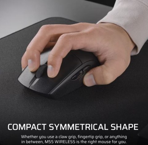 Mysz bezprzewodowa M55 Czarna Corsair