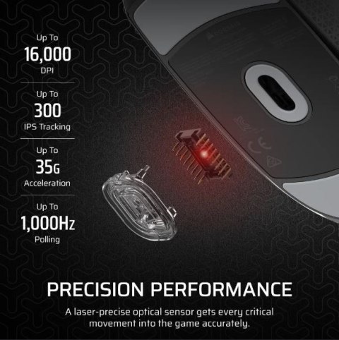 Mysz przewodowa M55 czarna Corsair