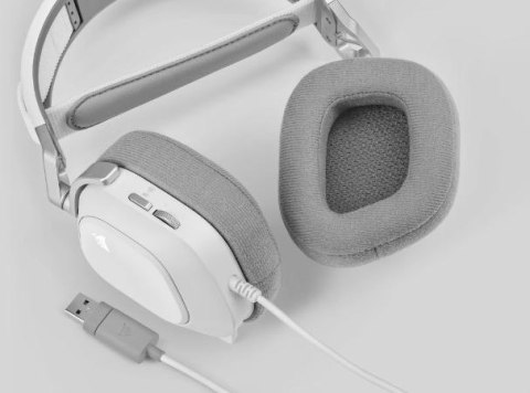 Słuchawki HS80 RGB USB Wired White Corsair