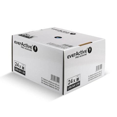 Baterie LR6/AA Pro Alkaline display handlowy 96 szt. EverActive