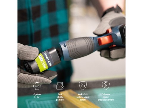 Bateria do Bosch GBA 12V 3Ah zamiennik GBA 1600A00X79 Green Cell