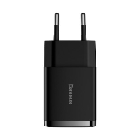 Ładowarka sieciowa Compact 2x USB 10.5W czarny BASEUS